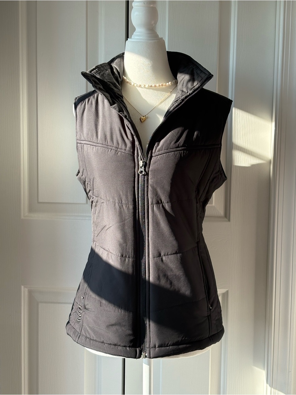 Port Authority Black Quilted Puffer Vest